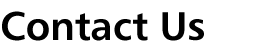 Contact Us