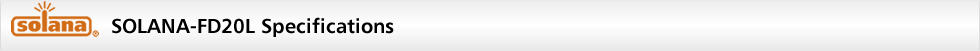 SOLANA-FD20L Specifications